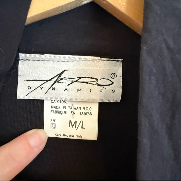 Vintage Aero Dynamics Windbreaker Track Jacket Medium/Large - Picture 3 of 10